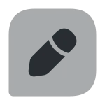 Message Edit SVG Icon